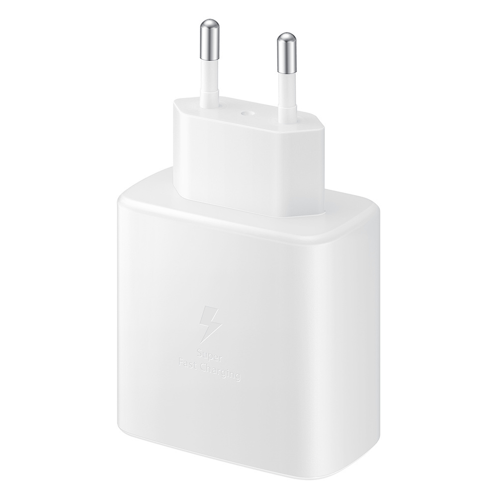 Samsung ładowarka sieciowa Super Fast Charge 3.0 Power Delivery USB Typ C 25W 3A biała + przewód USB TYP-C 1m (EP-TA845XWEGWW)