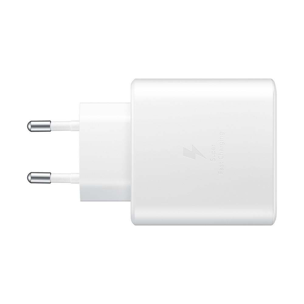 Samsung ładowarka sieciowa Super Fast Charge 3.0 Power Delivery USB Typ C 25W 3A biała + przewód USB TYP-C 1m (EP-TA845XWEGWW)