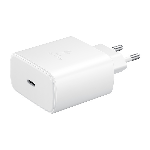 Zdjęcie produktu: Samsung ładowarka sieciowa Super Fast Charge 3.0 Power Delivery USB Typ C 25W 3A biała + przewód USB TYP-C 1m (EP-TA845XWEGWW)