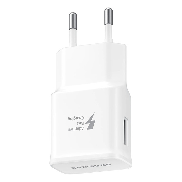 Zdjęcie produktu: Samsung ładowarka sieciowa Super Fast Charge, AFC, USB-A 15W 2A biała + przewód USB TYP-C 1m (EP-TA20EWECGWW)