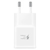 Miniatura zdjęcia: Samsung ładowarka sieciowa Super Fast Charge, AFC, USB-A 15W 2A biała + przewód USB TYP-C 1m (EP-TA20EWECGWW)