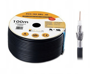 Miniatura produktu: Przewód koncentryczny żelowany SAT Trishield HD 1,02/4,7 PCC102 LIBOX 1/100