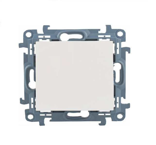 Zdjęcie produktu: Łącznik jednobiegunowy (moduł) 10AX, 250V, zaciski śrubowe, biały