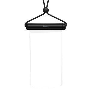 Miniatura produktu: Pokrowiec wodoodporny etui na telefon Baseus Slide-cover (max 7,2") na basen nad wodę IPX8 - czarny (FMYT000001)