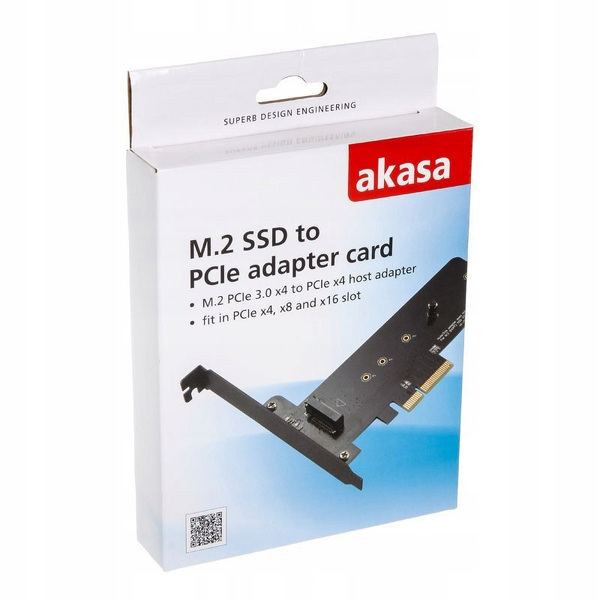 Zdjęcie produktu: Adapter Akasa AK-PCCM2P-01 dla dysku M.2 X4 PCI-E
