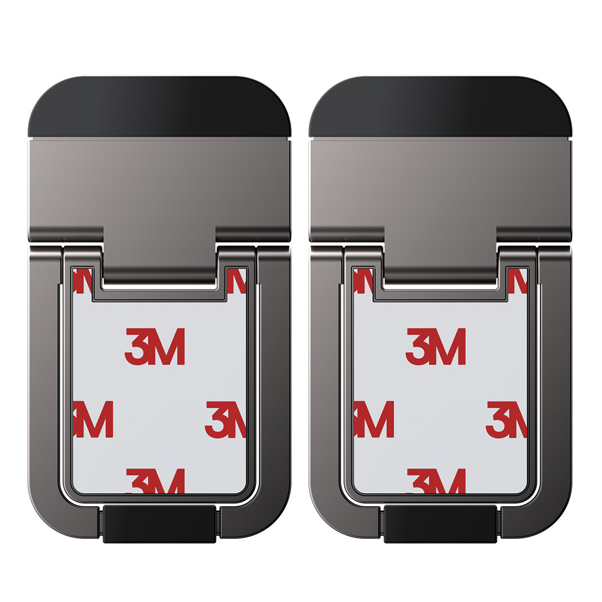 Baseus uniwersalne podstawki nóżki do laptopa (2 szt.) szary (LUZC000013)