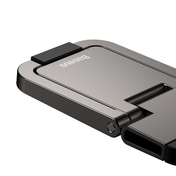 Zdjęcie produktu: Baseus uniwersalne podstawki nóżki do laptopa (2 szt.) szary (LUZC000013)