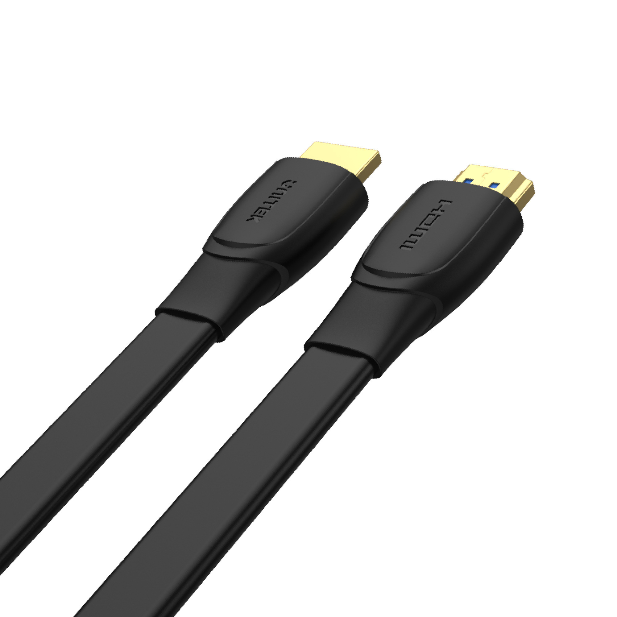 Kabel HDMI 2.0 Unitek 4K 60Hz płaski 2m (C11063BK-2M)