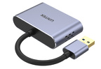 Miniatura zdjęcia: Unitek Adapter USB 3.0 na HDMI i VGA, FullHD 60Hz (V1304A)
