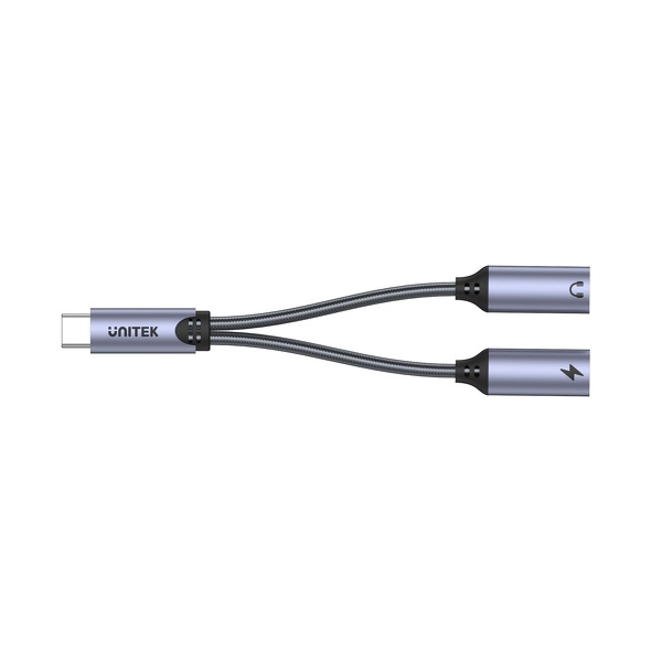 Zdjęcie produktu: Adapter USB TYP-C na 2x USB-C audio i 18W Unitek (M206A) Zdjęcie produktu: Adapter USB TYP-C na 2x USB-C audio i 18W Unitek (M206A)