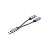 Miniatura zdjęcia: Adapter USB TYP-C na 2x USB-C audio i 18W Unitek (M206A) Miniatura zdjęcia: Adapter USB TYP-C na 2x USB-C audio i 18W Unitek (M206A)