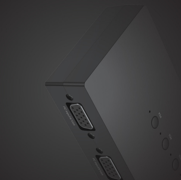 Unitek switch / przełącznik KVM 4-in 1-out, 4x VGA, 3xUSB-A (U-8710ABK) Unitek switch / przełącznik KVM 4-in 1-out, 4x VGA, 3xUSB-A (U-8710ABK)