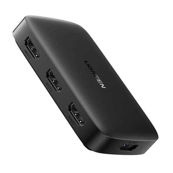 Zdjęcie produktu: Ugreen przełącznik rozdzielacz splitter switcher HDMI - 3x HDMI 4K 30Hz czarny (80125) Zdjęcie produktu: Ugreen przełącznik rozdzielacz splitter switcher HDMI - 3x HDMI 4K 30Hz czarny (80125)