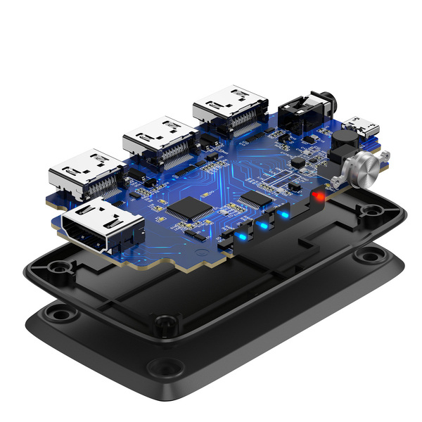 Zdjęcie produktu: Ugreen przełącznik rozdzielacz splitter switcher HDMI - 3x HDMI 4K 30Hz czarny (80125) Zdjęcie produktu: Ugreen przełącznik rozdzielacz splitter switcher HDMI - 3x HDMI 4K 30Hz czarny (80125)