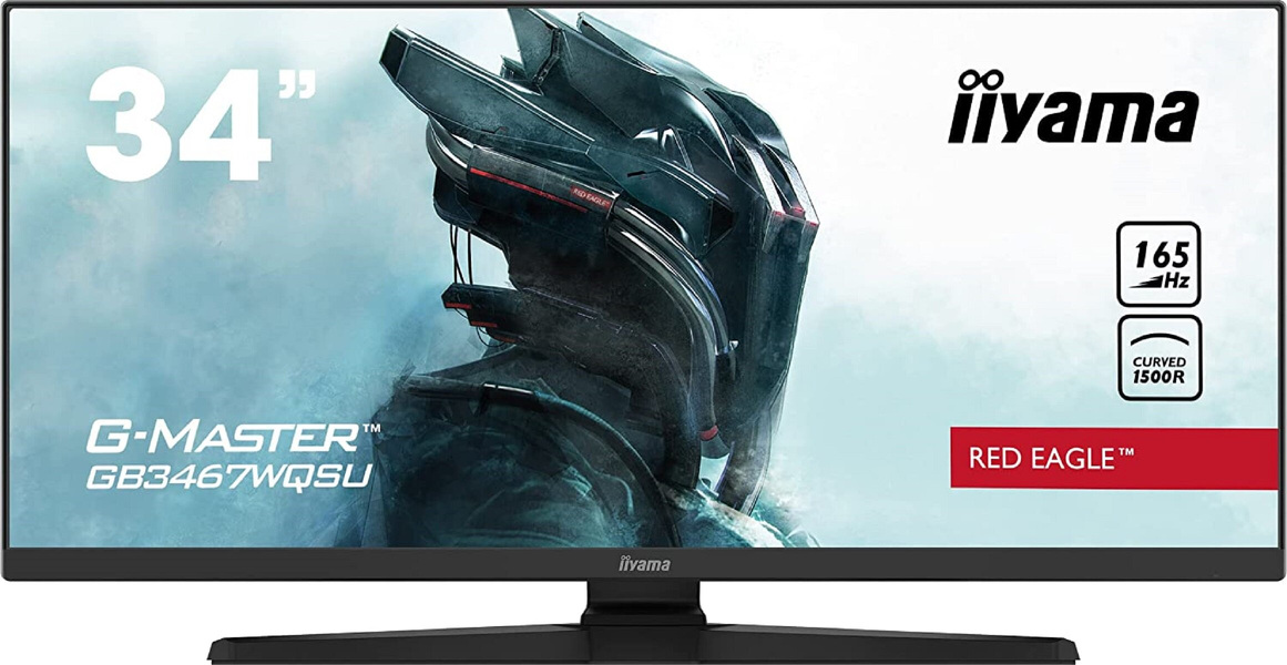 Zdjęcie produktu: iiyama G-Master GB3467WQSU-B1 Red Eagle 34" UWQHD VA 165Hz 0.4ms FreeSync - z gwarancją iiyama 3 lata - zero martwych pikseli 30 dni Zdjęcie produktu: iiyama G-Master GB3467WQSU-B1 Red Eagle 34" UWQHD VA 165Hz 0.4ms FreeSync - z gwarancją iiyama 3 lata - zero martwych pikseli 30 dni