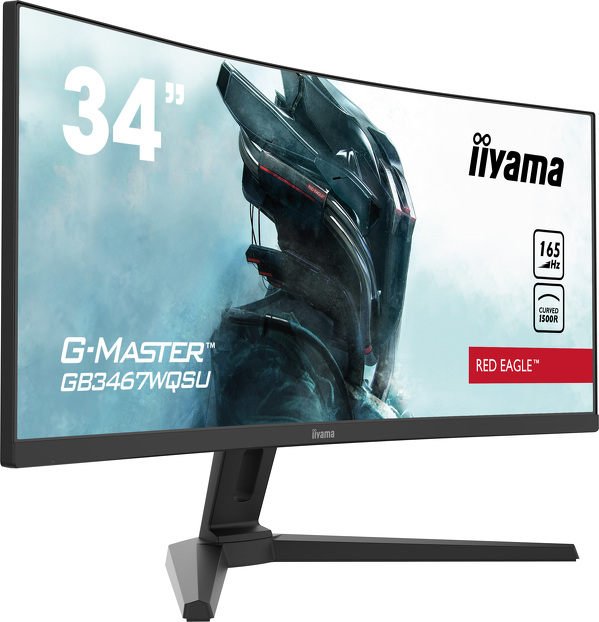 Zdjęcie produktu: iiyama G-Master GB3467WQSU-B1 Red Eagle 34" UWQHD VA 165Hz 0.4ms FreeSync - z gwarancją iiyama 3 lata - zero martwych pikseli 30 dni Zdjęcie produktu: iiyama G-Master GB3467WQSU-B1 Red Eagle 34" UWQHD VA 165Hz 0.4ms FreeSync - z gwarancją iiyama 3 lata - zero martwych pikseli 30 dni