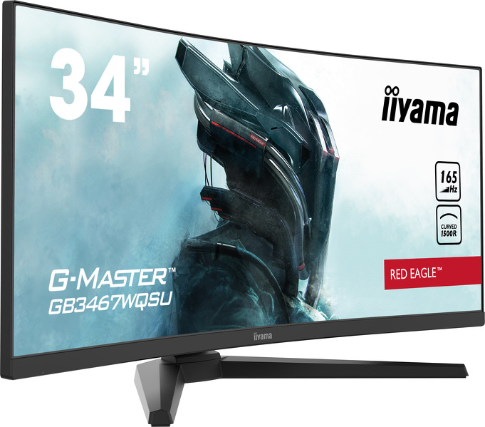 Zdjęcie produktu: iiyama G-Master GB3467WQSU-B1 Red Eagle 34" UWQHD VA 165Hz 0.4ms FreeSync - z gwarancją iiyama 3 lata - zero martwych pikseli 30 dni Zdjęcie produktu: iiyama G-Master GB3467WQSU-B1 Red Eagle 34" UWQHD VA 165Hz 0.4ms FreeSync - z gwarancją iiyama 3 lata - zero martwych pikseli 30 dni