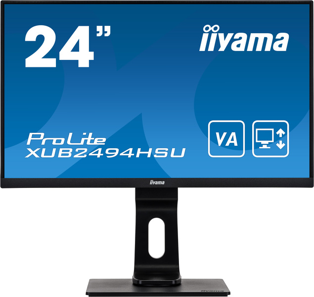 Zdjęcie produktu: iiyama ProLite XUB2494HSU-B1 24" FHD VA PIVOT - z gwarancją iiyama 3 lata - zero martwych pikseli 30 dni