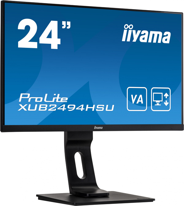 Zdjęcie produktu: iiyama ProLite XUB2494HSU-B1 24" FHD VA PIVOT - z gwarancją iiyama 3 lata - zero martwych pikseli 30 dni