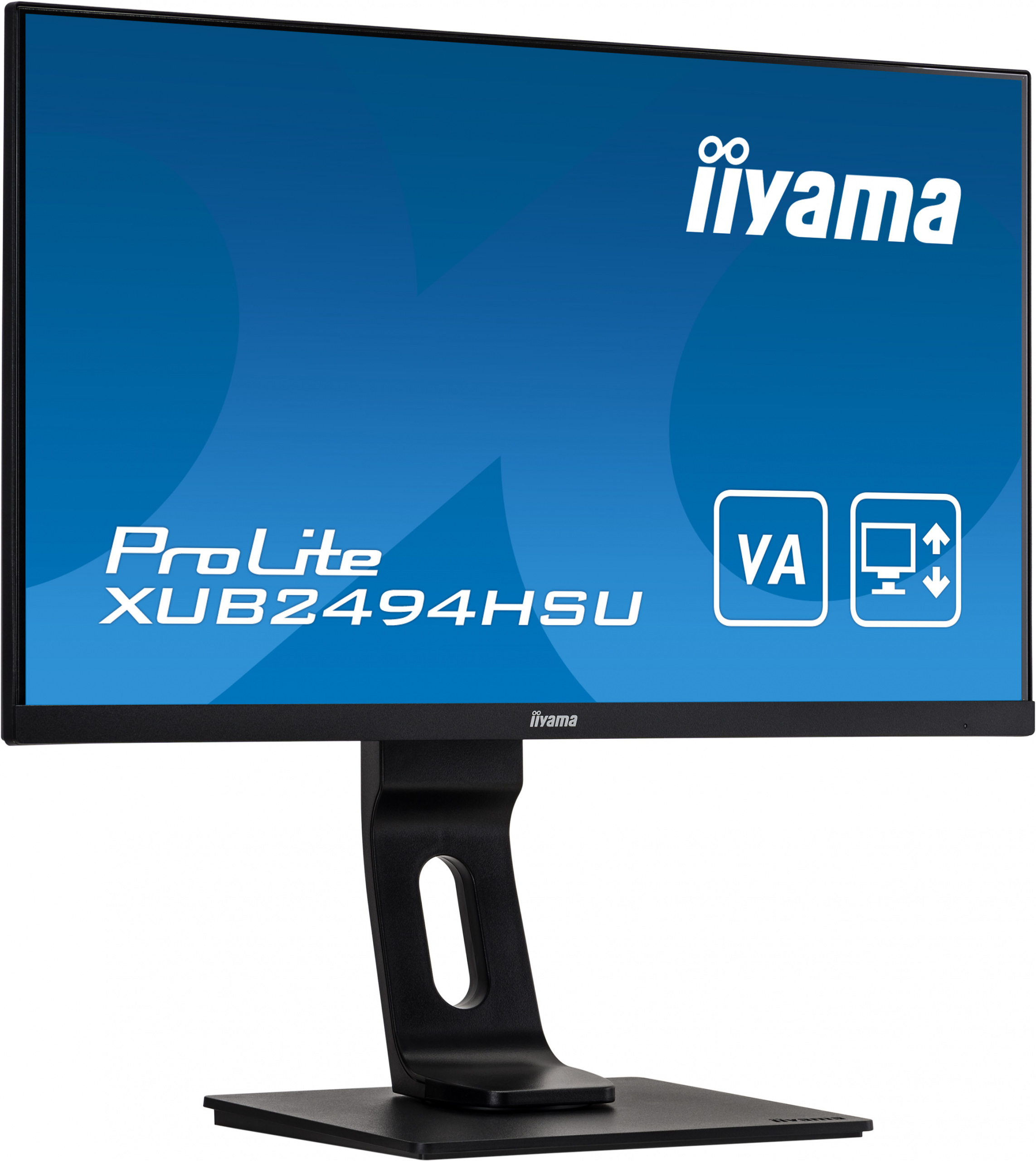 iiyama ProLite XUB2494HSU-B1 24" FHD VA PIVOT - z gwarancją iiyama 3 lata - zero martwych pikseli 30 dni