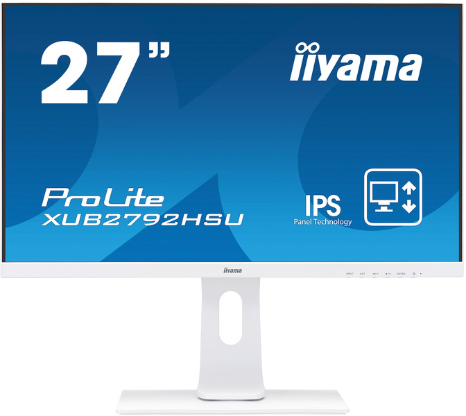 Zdjęcie produktu: iiyama ProLite XUB2792HSU-W1 27" IPS FHD 75Hz 4ms PIVOT - z gwarancją iiyama 3 lata - zero martwych pikseli 30 dni