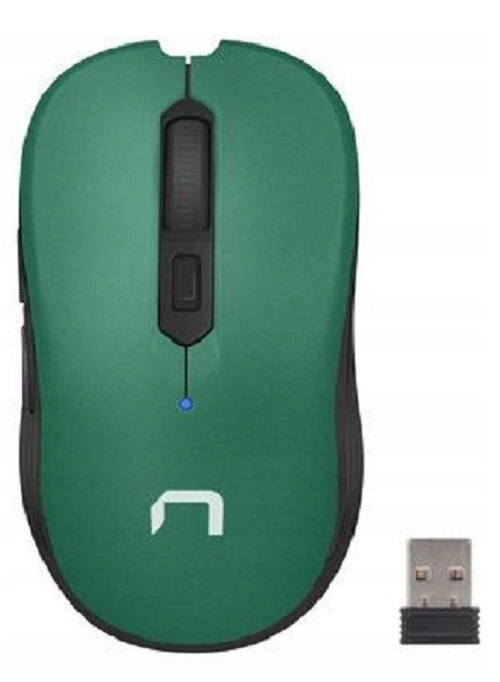 Mysz bezprzewodowa Natec Robin 1600DPI zielona