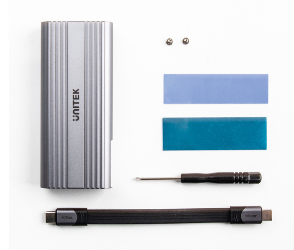 Obudowa zewnętrzna na dysk SSD M.2 (PCIe/NVMe) Unitek 40Gbps USB4 i Thunderbolt 3/4 (S1226A) Obudowa zewnętrzna na dysk SSD M.2 (PCIe/NVMe) Unitek 40Gbps USB4 i Thunderbolt 3/4 (S1226A)