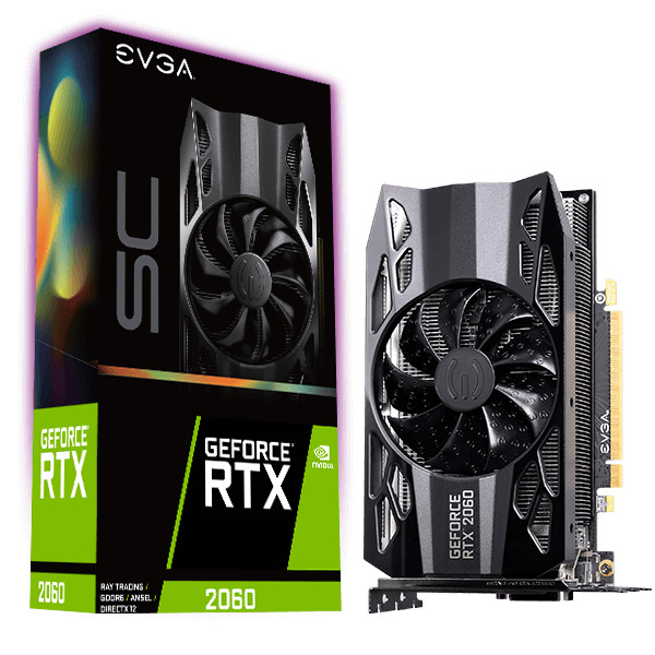 EVGA GeForce RTX 2060 SC 6GB GDDR6 (06G-P4-2062-KR) EVGA GeForce RTX 2060 SC 6GB GDDR6 (06G-P4-2062-KR)