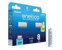 Miniatura zdjęcia: Panasonic Eneloop R6/AA 2000mAh - opak. 8 akumulatorków - eco blister (BK-3MCDE/8BE) Miniatura zdjęcia: Panasonic Eneloop R6/AA 2000mAh - opak. 8 akumulatorków - eco blister (BK-3MCDE/8BE)