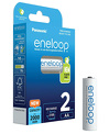 Miniatura zdjęcia: Panasonic Eneloop R6/AA 2000mAh - opak. 2 akumulatorków - eco blister (BK-3MCDE/2BE)