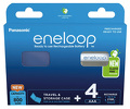 Panasonic Eneloop R3/AAA 800mAh - opak. 4 akumulatorków + pojemnik - eco blister (BK-4MCDEC4BE)