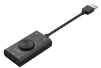 Miniatura zdjęcia: Zewnętrzna karta dźwiękowa ORICO na USB 3 porty z regulacją głośności (SC2-BK-BP) Miniatura zdjęcia: Zewnętrzna karta dźwiękowa ORICO na USB 3 porty z regulacją głośności (SC2-BK-BP)