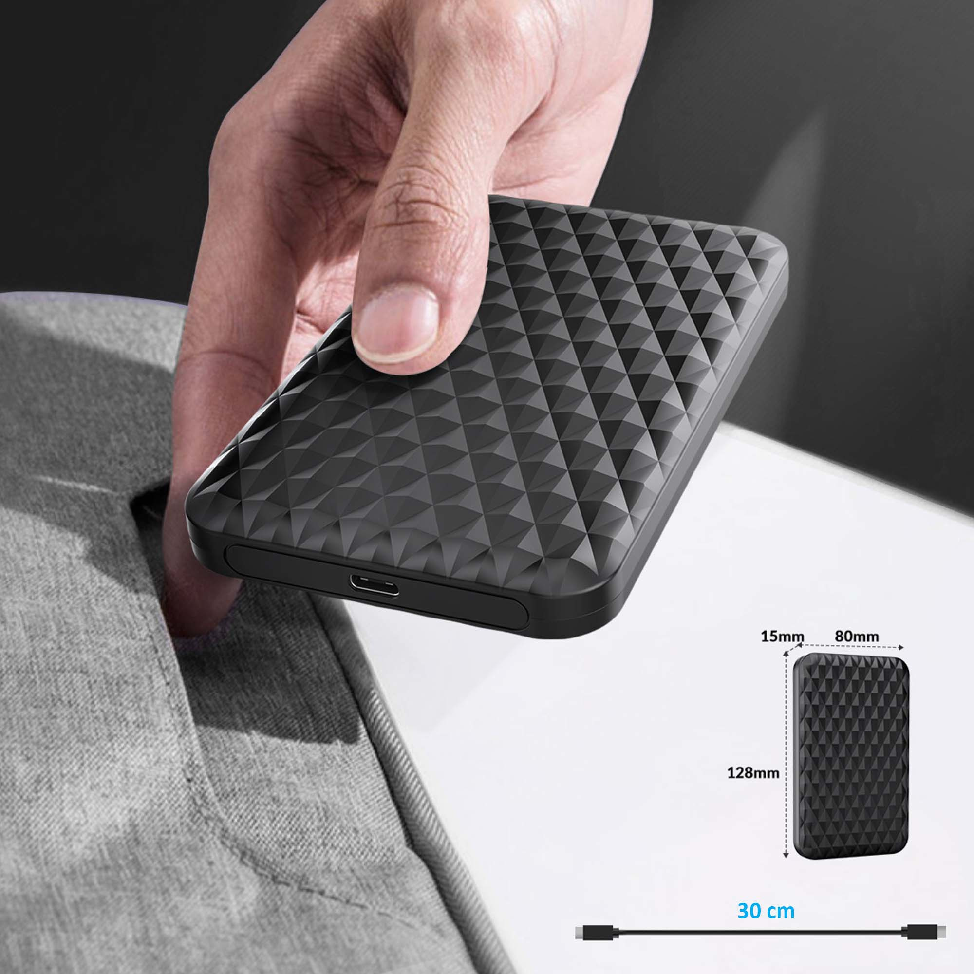 Obudowa zewnętrzna na dysk 2,5" HDD/SSD ORICO, SATA III, USB TYP-C 3.1 5Gbps (2520C3-CX-BK-EP) Obudowa zewnętrzna na dysk 2,5" HDD/SSD ORICO, SATA III, USB TYP-C 3.1 5Gbps (2520C3-CX-BK-EP)