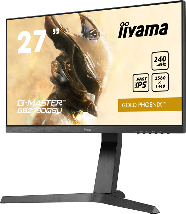 Zdjęcie produktu: iiyama G-Master GB2790QSU-B1 Gold Phoenix 27" WQHD IPS 240Hz 1ms FreeSync Premium - z gwarancją iiyama 3 lata