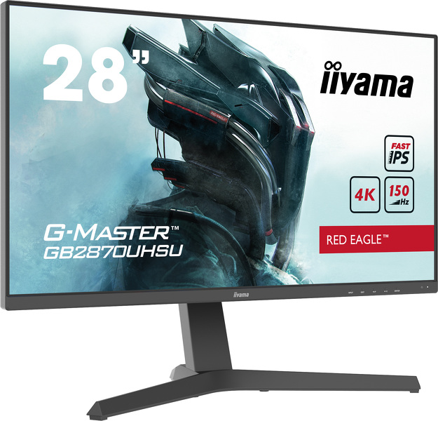 Zdjęcie produktu: iiyama G-Master GB2870UHSU-B1 Red Eagle 28" 4K IPS 150Hz 1ms FreeSync Premium - z gwarancją iiyama 3 lata