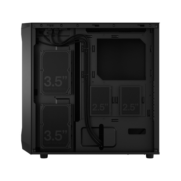 Zdjęcie produktu: Obudowa do komputera Fractal Design Focus 2 Black Solid, czarna