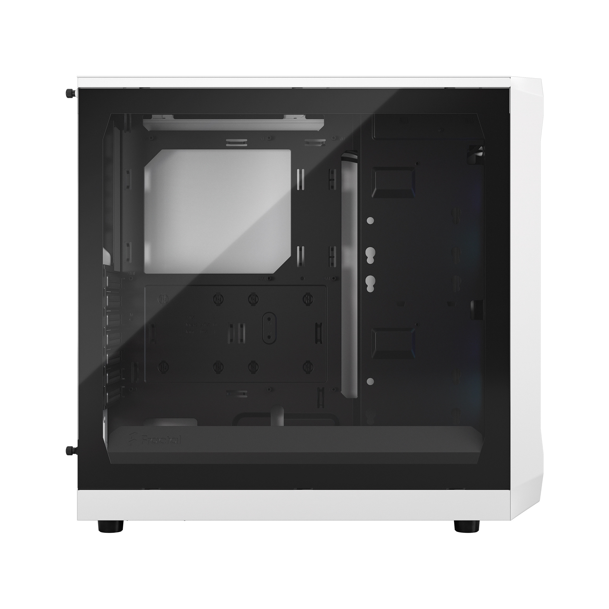 Obudowa do komputera Fractal Design Focus 2 RGB White, biała z oknem