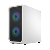 Miniatura zdjęcia: Obudowa do komputera Fractal Design Focus 2 RGB White, biała z oknem