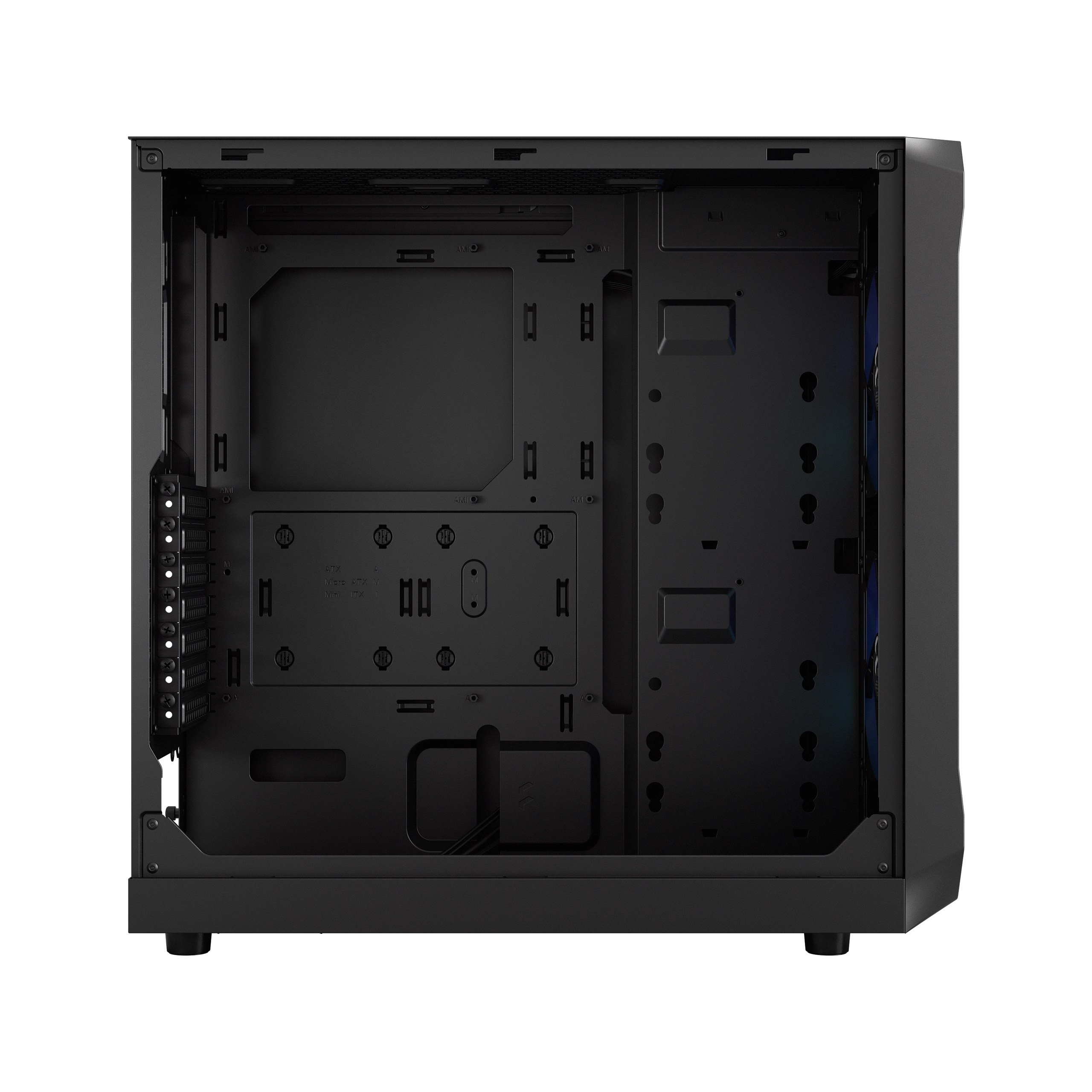 Obudowa do komputera Fractal Design Focus 2 RGB Black, czarna z oknem