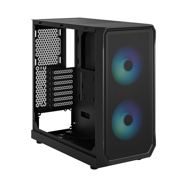 Zdjęcie produktu: Obudowa do komputera Fractal Design Focus 2 RGB Black, czarna z oknem