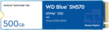 Miniatura zdjęcia: Dysk WD Blue SN570 SSD 500GB M.2 PCIe NVMe Gen3 WDS500G3B0C Miniatura zdjęcia: Dysk WD Blue SN570 SSD 500GB M.2 PCIe NVMe Gen3 WDS500G3B0C