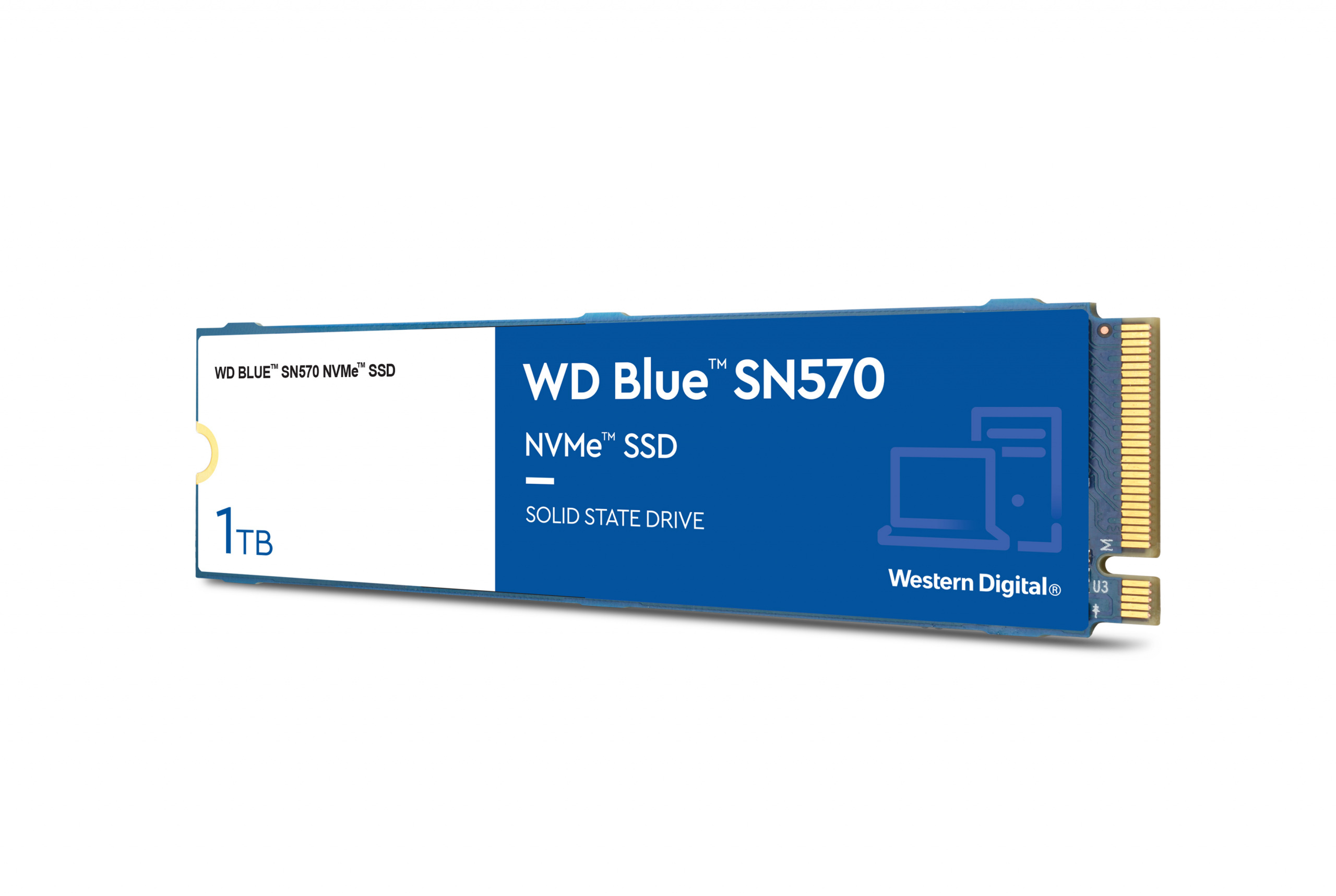 Dysk WD Blue SN570 SSD 1TB M.2 PCIe NVMe Gen3 WDS100T3B0C