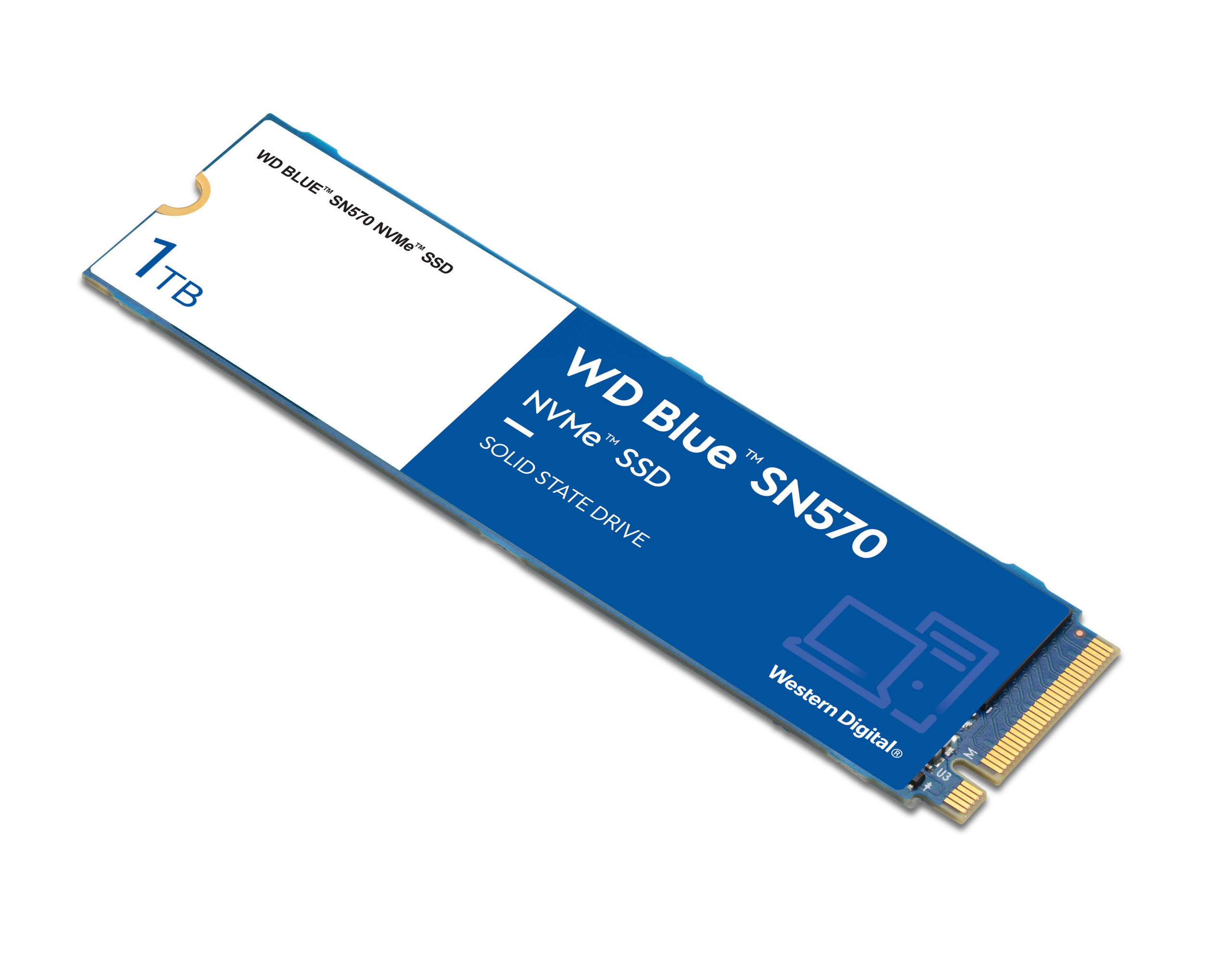 Dysk WD Blue SN570 SSD 1TB M.2 PCIe NVMe Gen3 WDS100T3B0C