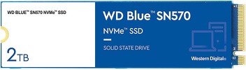 Miniatura zdjęcia: Dysk WD Blue SN570 SSD 2TB M.2 PCIe NVMe Gen3 WDS200T3B0C