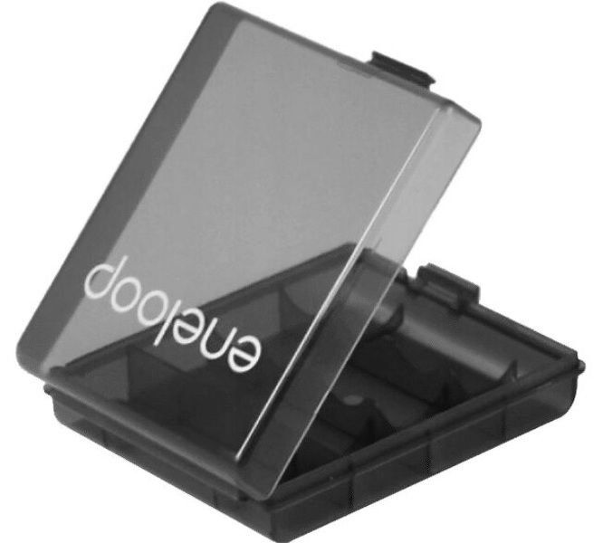 Zdjęcie produktu: Panasonic Eneloop Pro R3/AAA 930mAh - opak. 4 akumulatorków + pojemnik - eco blister (BK-4HCDEC4BE)