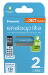 Panasonic Eneloop Lite R03/AAA 550mAh - opak. 2 akumulatorków - eco blister (BK-4LCCE/2DE)