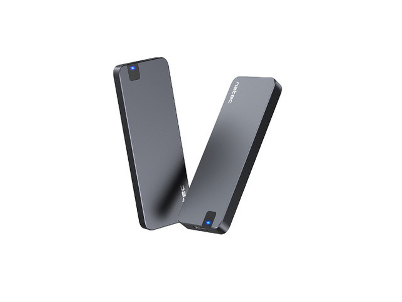 Zdjęcie produktu: Obudowa zewnętrzna na dysk SSD M.2 (PCIe/NVMe) Natec Rhino USB TYP-C 3.1 gen.2 aluminium