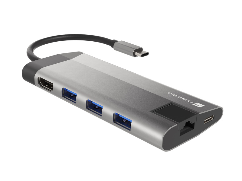 Zdjęcie produktu: Natec Fowler plus multiport USB-C NMP-16