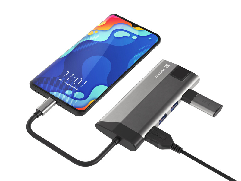 Zdjęcie produktu: Natec Fowler plus multiport USB-C NMP-16