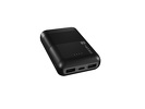 Miniatura zdjęcia: Powerbank Natec Trevi Compact, 10000mAh, 2x USB + 1x USB TYP-C czarny
